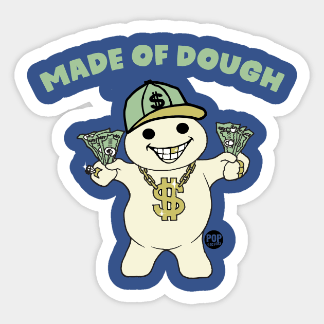 DOUGH Sticker by toddgoldmanart